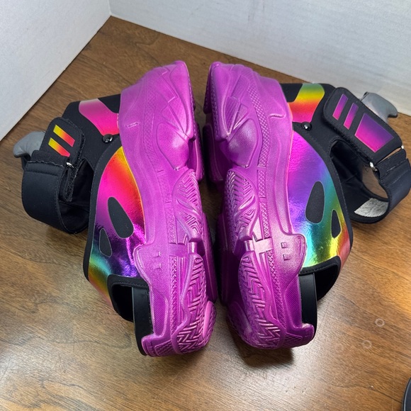 Anthony Wang Bluebery D2 Watch Me Glow Platform Sandals Funky Shoes, Womens 8.5 - Picture 10 of 13